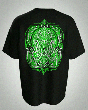 VRT-001 - Unknown Entity Oversize Tshirt