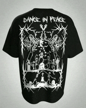 VRT-001 - Dance In Peace Oversize Tshirt