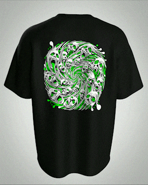 VRT-001 - Soul Vortex Oversize Tshirt