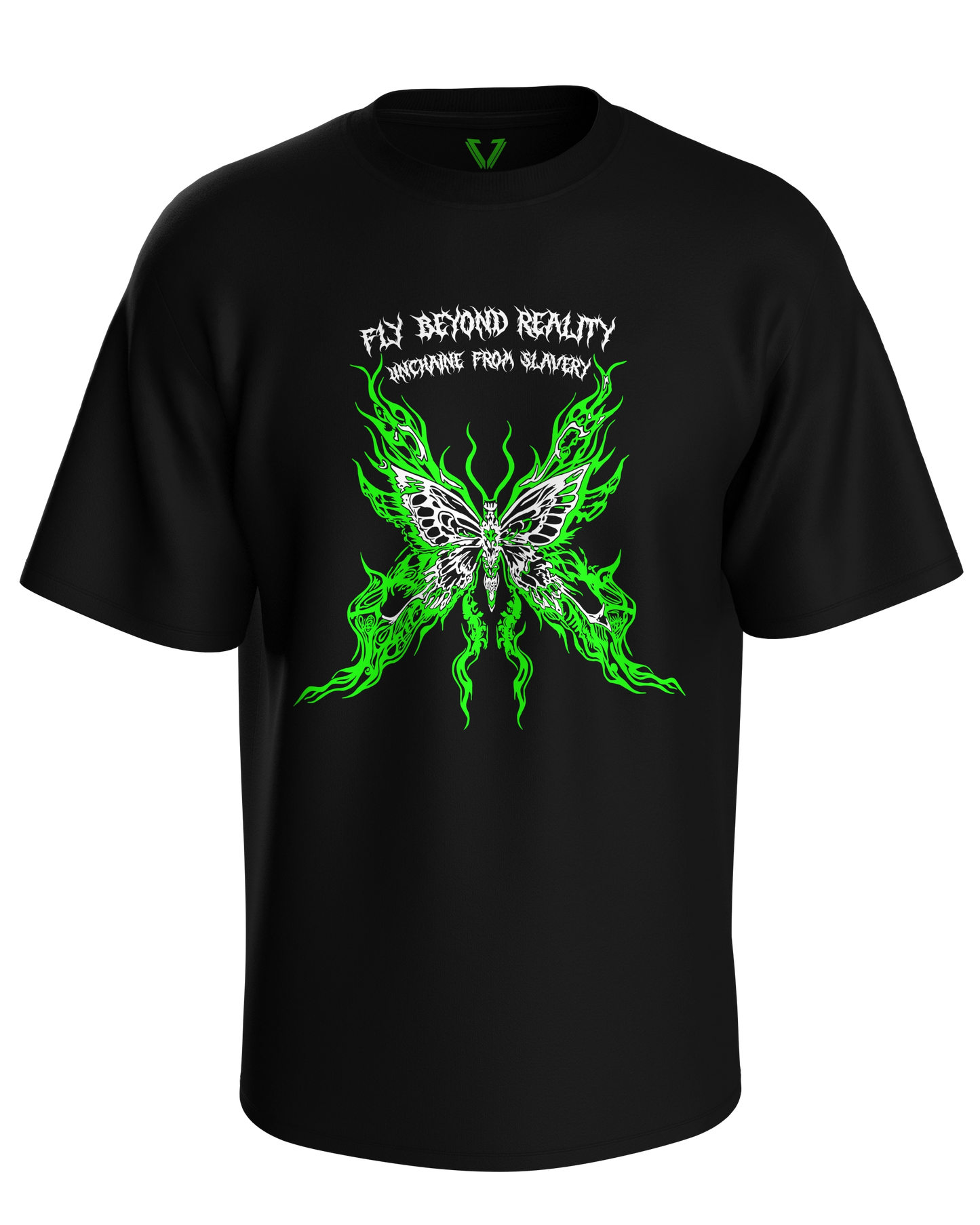VRT-001 - Fly Beyond Reality Oversize Tshirt