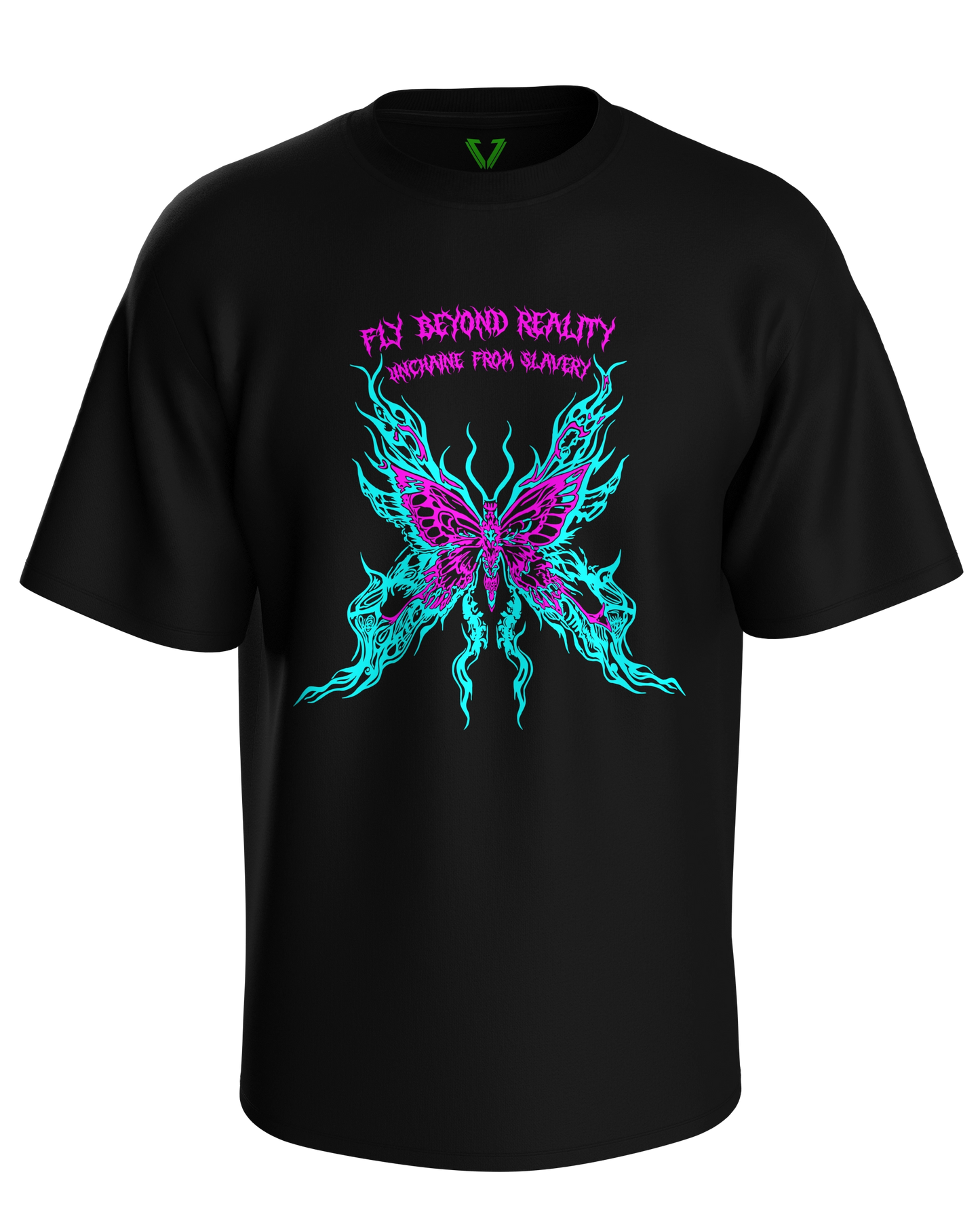 VRT-001 - Fly Beyond Reality Oversize Tshirt