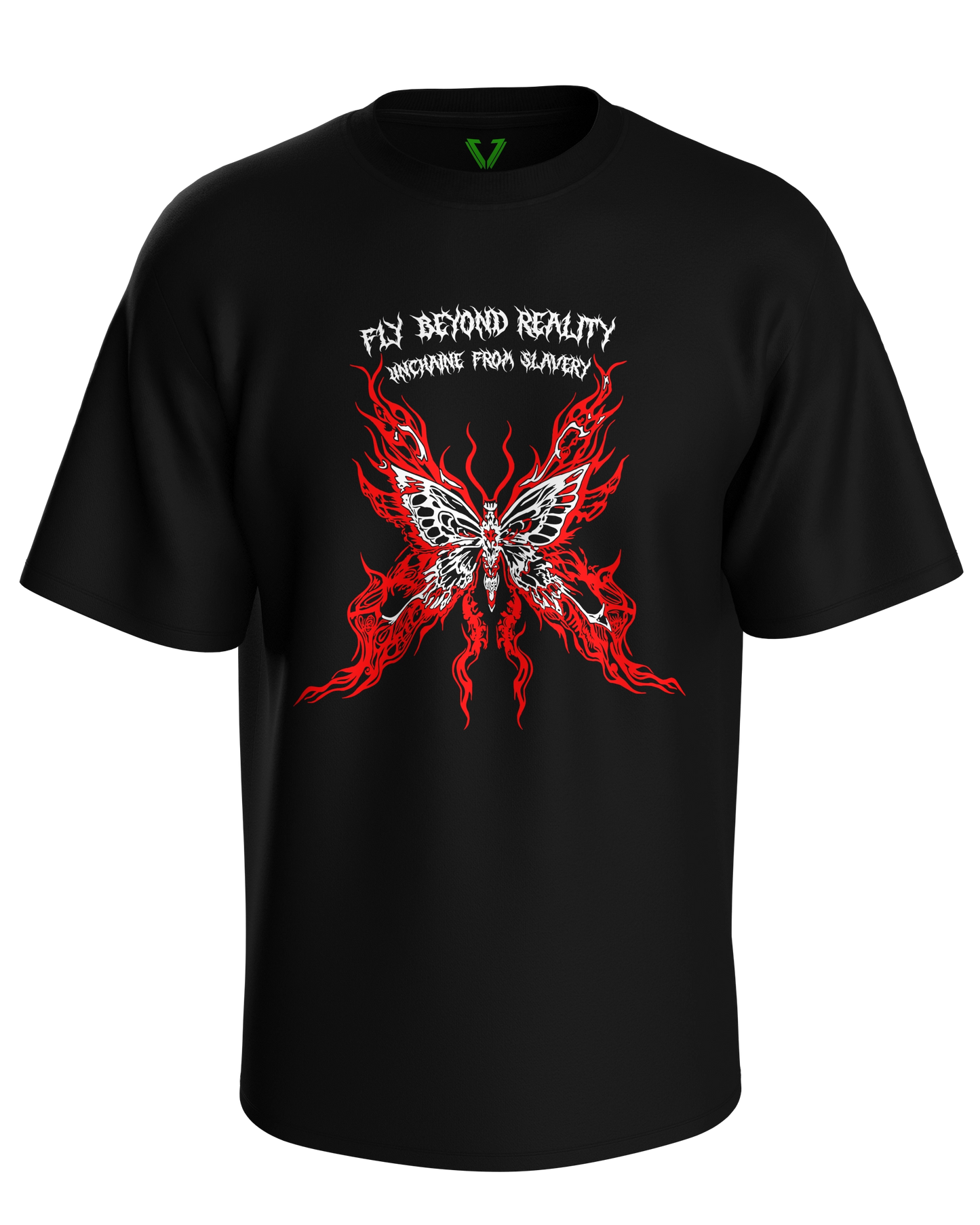 VRT-001 - Fly Beyond Reality Oversize Tshirt