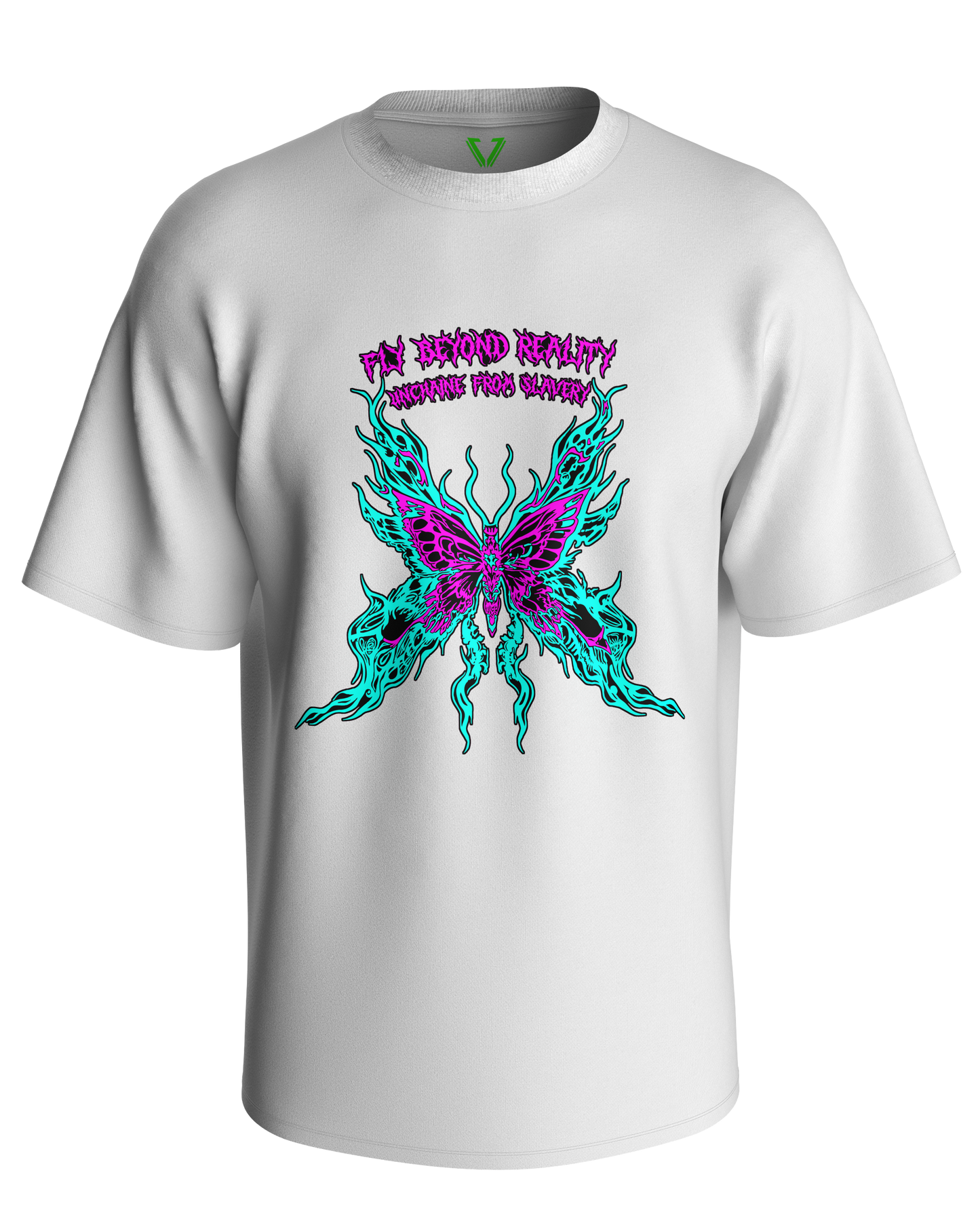 VRT-001 - Fly Beyond Reality Oversize Tshirt