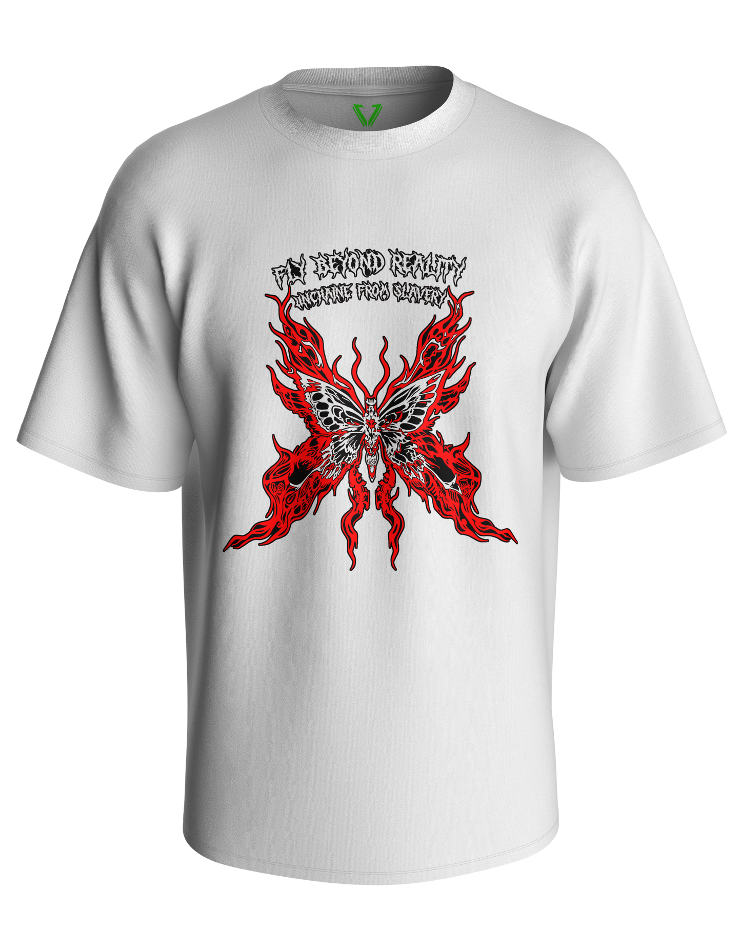 VRT-001 - Fly Beyond Reality Oversize Tshirt